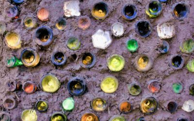Briques de verre pour éco-construction