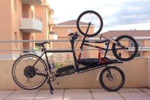 Un exemple de ce qu'on peut faire avec un vélo cargo!