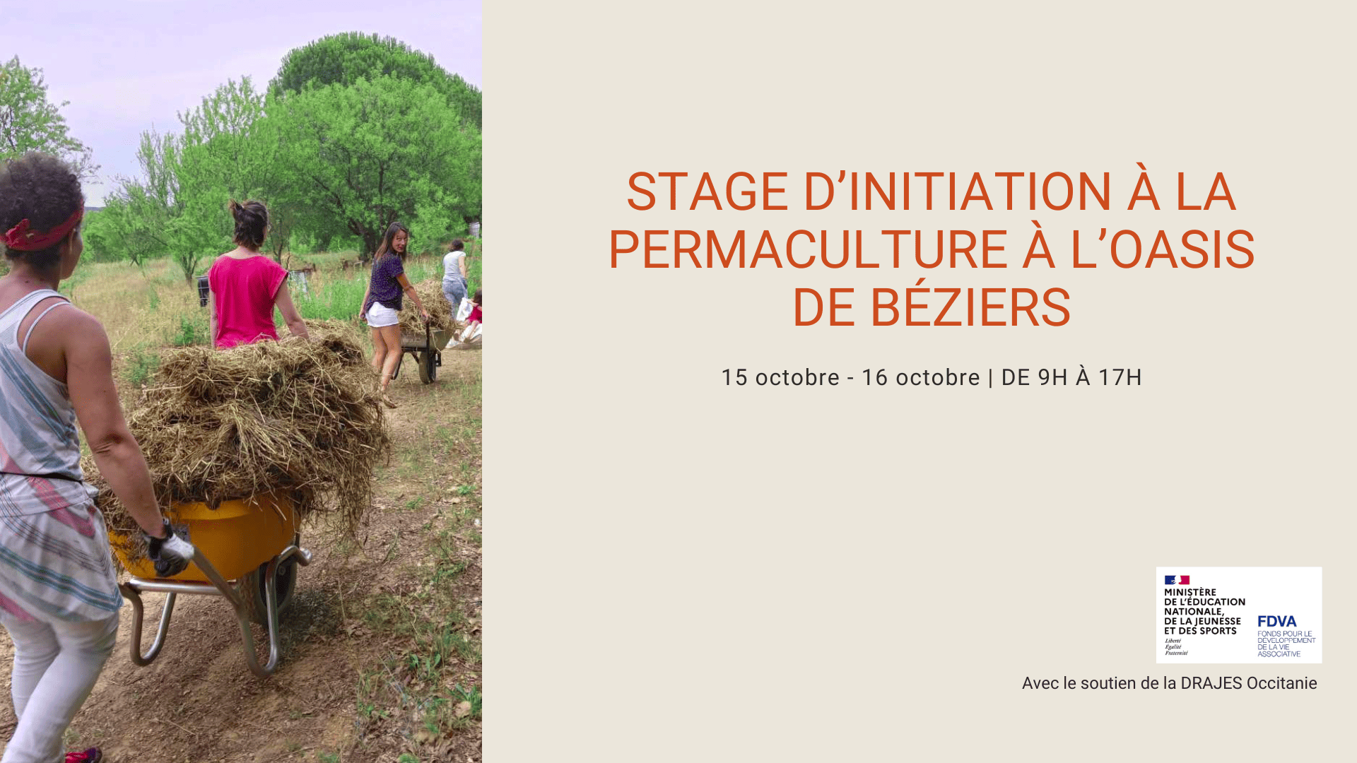 stage de permaculture