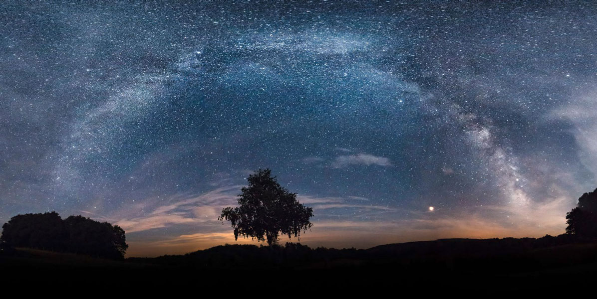 photo d'un ciel étoilé
